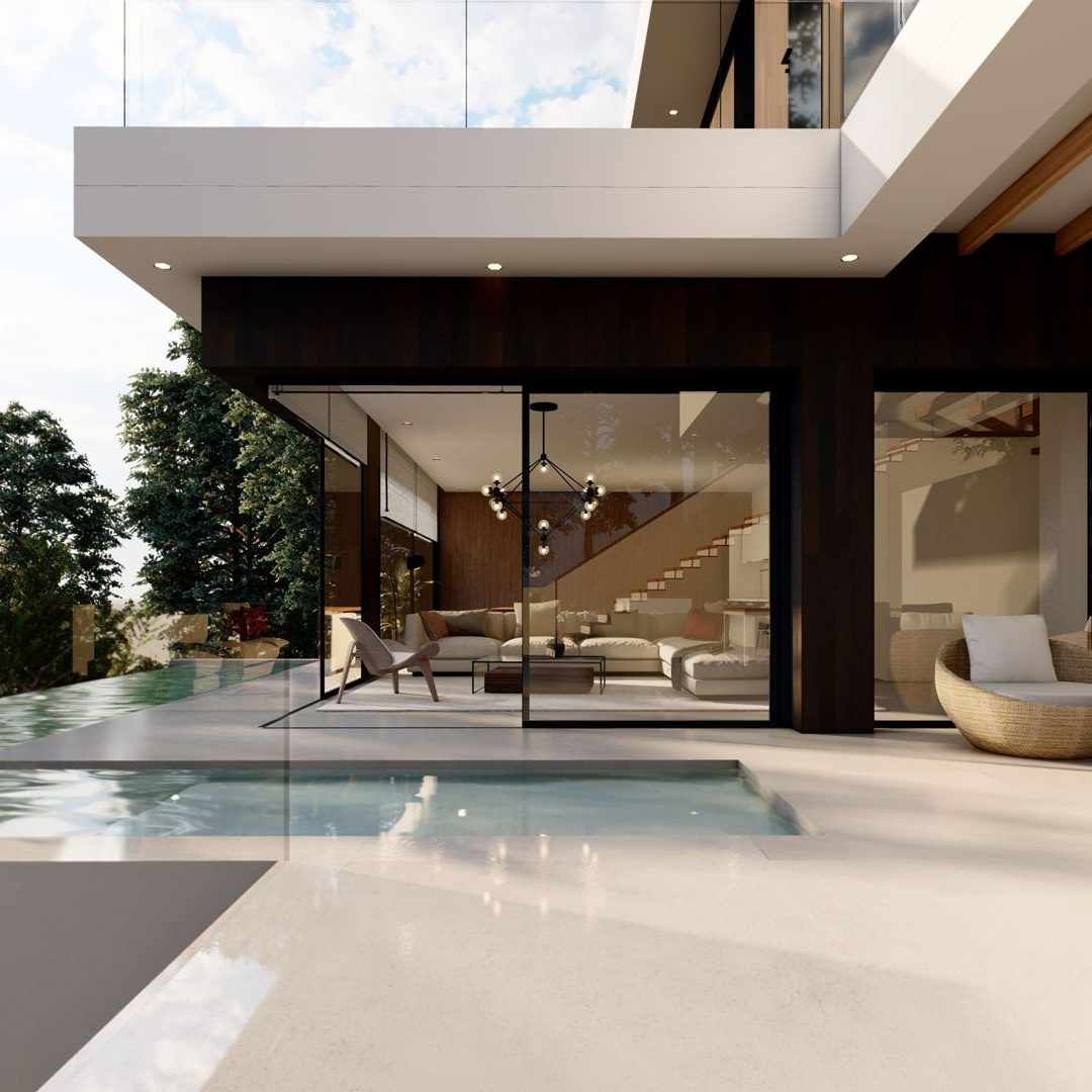 Proyecto Vivienda Unifamiliar Málaga - Pinares de San Antón -Lateral